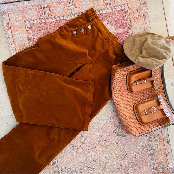 ModCloth The Madison Corduroy Pants, Ginger 8 NEW - Picture 14 of 14